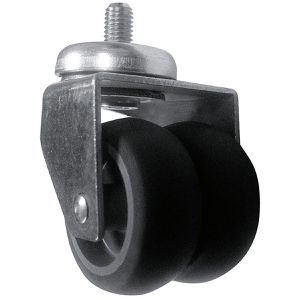 Produktbild für Ordnerdrehsäulen-Rollen Böttcher-AG 259820, 4 Rollen