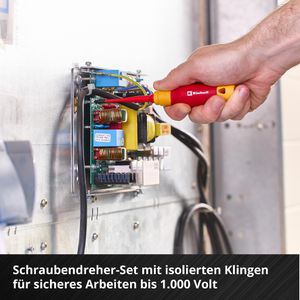 Produktbild für Werkzeugeinlage Einhell E-Case Elektriker-Werkzeuge, 370524