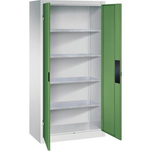 Werkzeugschrank CP-Möbel 8921-052, aus Metall, grau / grün