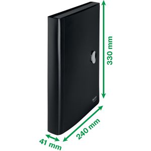 Produktbild für Fächermappe Leitz 4624-00-95 recycle, A4, schwarz