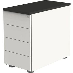 Standcontainer Kerkmann start up, weiß / anthrazit