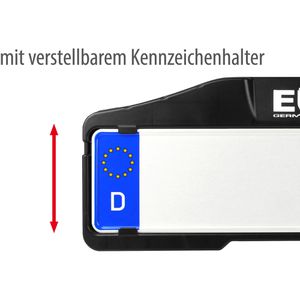 Produktbild für Fahrradträger EUFAB Finch 3, für Anhängerkupplung