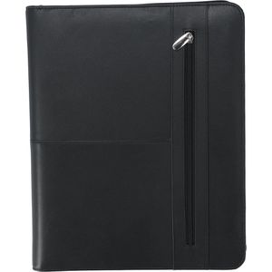 Produktbild für Schreibmappe Alassio 30013, Milano, schwarz, Echt Leder