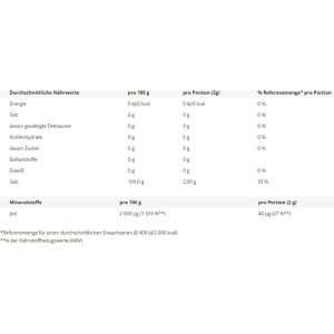Produktbild für Salz Bad-Reichenhaller Alpen Jodsalz-Sachets, 2 kg