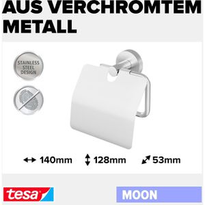 Produktbild für Toilettenpapierhalter Tesa Moon, verchromt