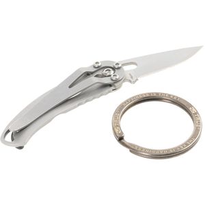 Produktbild für Taschenmesser True-Utility Skeletonknife, silber