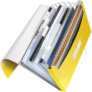 Fächermappe Leitz 4589-01-16 WOW, A4, gelb
