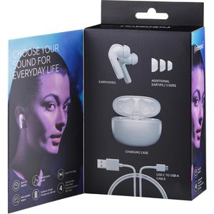 Produktbild für Kopfhörer Intenso White Buds T302A, weiß