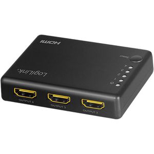 Produktbild für HDMI-Splitter LogiLink HD0036, 1 In 4 Out