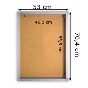 Produktbild für Schaukasten Franken SK4KE, ECO Outdoor, außen