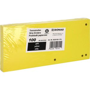 Produktbild für Trennstreifen DONAU 8620100-11PL Duo, gelb
