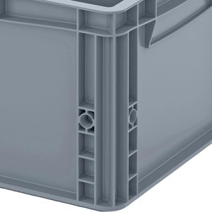 Produktbild für Eurobox AUER EG 43/22 HG, grau, 20 Liter