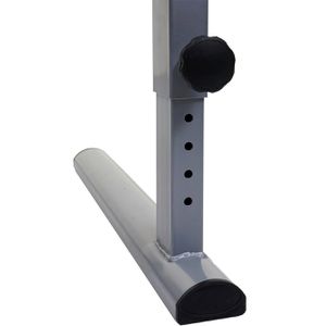 Produktbild für Kinderschreibtisch Mendler Oxford, aus Holz / Metall, weiß