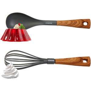 Produktbild für Küchenhelfer-Set STONELINE Back to Nature, mit Halter