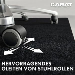 Produktbild für Bodenschutzmatte Karat Viking, fd-31475, schwarz