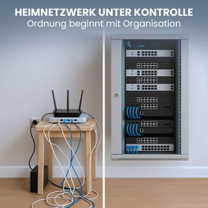 Produktbild für Netzwerkschrank Extralink Standard, EX.8598, 19 Zoll