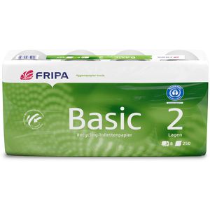 Produktbild für Toilettenpapier Fripa Basic naturweiß