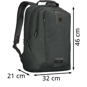 Produktbild für Laptop-Rucksack Wenger MX ECO Professional, 612261, anthrazit