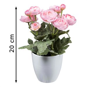 Produktbild für Kunstblume Creativ-green Ranunkel