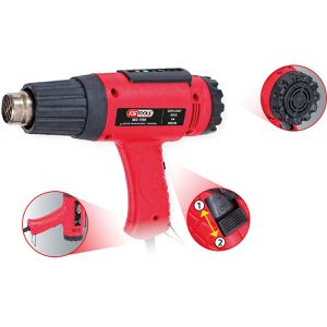Produktbild für Heißluftpistole KS-Tools 960.1190, 2000W