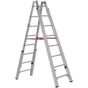 Produktbild für Stehleiter Euroline Nr. 30576, 3057608, beidseitig begehbar