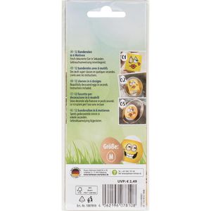 Produktbild für Sticker Heitmann-Eierfarben Happy Smiles