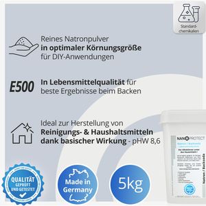 Produktbild für Natron Nanoprotect E500ii, Lebensmittelqualität