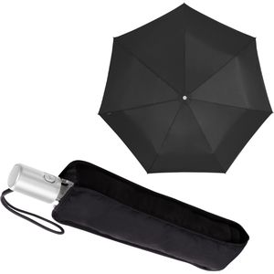 Produktbild für Regenschirm Samsonite Alu Drop S slim, schwarz, windsicher