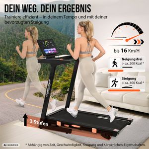 Produktbild für Laufband Christopeit TM 4000 S, mit manueller Steigung