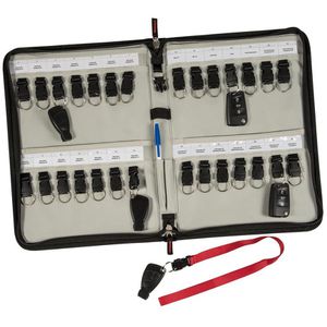Produktbild für Schlüsselmappe Eichner 9201-00035, schwarz / rot