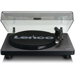 Plattenspieler Lenco L-30BK schwarz, mit USB