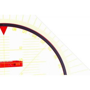 Produktbild für Tafelzeichengerät Wissner PROFI Magneto Geodreieck