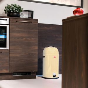 Produktbild für Mülleimer Wesco Kickmaster, mandel