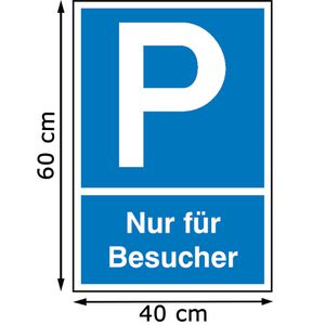 Produktbild für Parkplatzschild SafetyMarking aus Aluminium