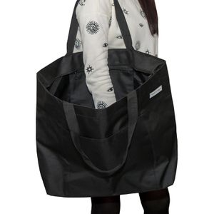 Produktbild für Einkaufstasche anndora TW-8220-A2 BLACK XXL, schwarz