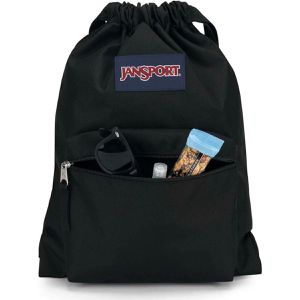 Produktbild für Turnbeutel JanSport Drawsack Black, schwarz
