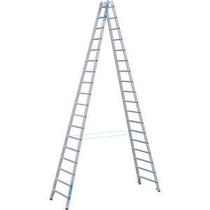 Produktbild für Stehleiter Zarges Coni B, 40320, beidseitig begehbar