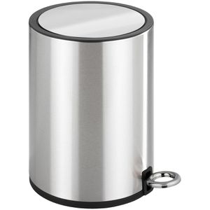 Mülleimer Wenko Monza Easy Close, silber glänzend