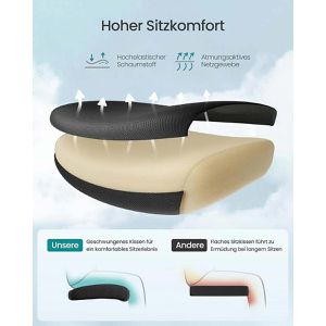 Produktbild für Bürostuhl Songmics OBN063BH01