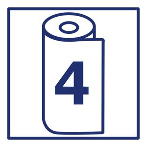 Produktbild für Küchenrolle Wepa Mach m!t PURE, 3-lagig