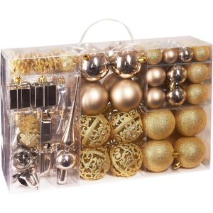 Weihnachtskugeln BRUBAKER 8000.16, champagner