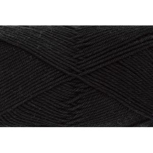 Produktbild für Häkelgarn Gründl 865-11 Cotton Quick uni, schwarz
