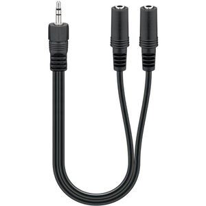 Audiokabel Goobay 50464, Adapterkabel, 3-polig