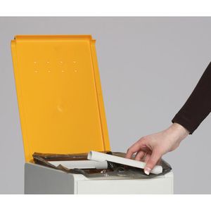 Produktbild für Scharnierdeckel VAR gelb