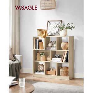 Produktbild für Bücherregal Vasagle LBC52NL, eiche