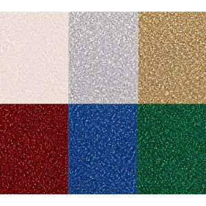 Produktbild für Fotokarton Folia Glitterkarton Classic, 17,4 x 24,5 cm