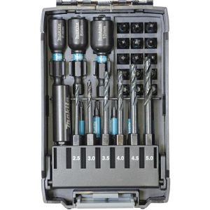 Produktbild für Bohrer-Bit-Set Makita E-22866, Impact Black, in Akku-Box