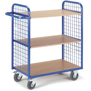 Etagenwagen Rollcart 08-7342, 2 Wände