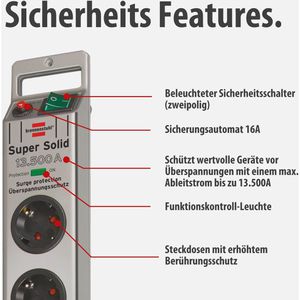 Produktbild für Steckdosenleiste Brennenstuhl Super-Solid, 2,5m