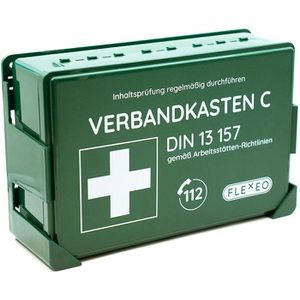 Betriebs Verbandkasten Erste Hilfe Koffer DIN13157 Grün mit